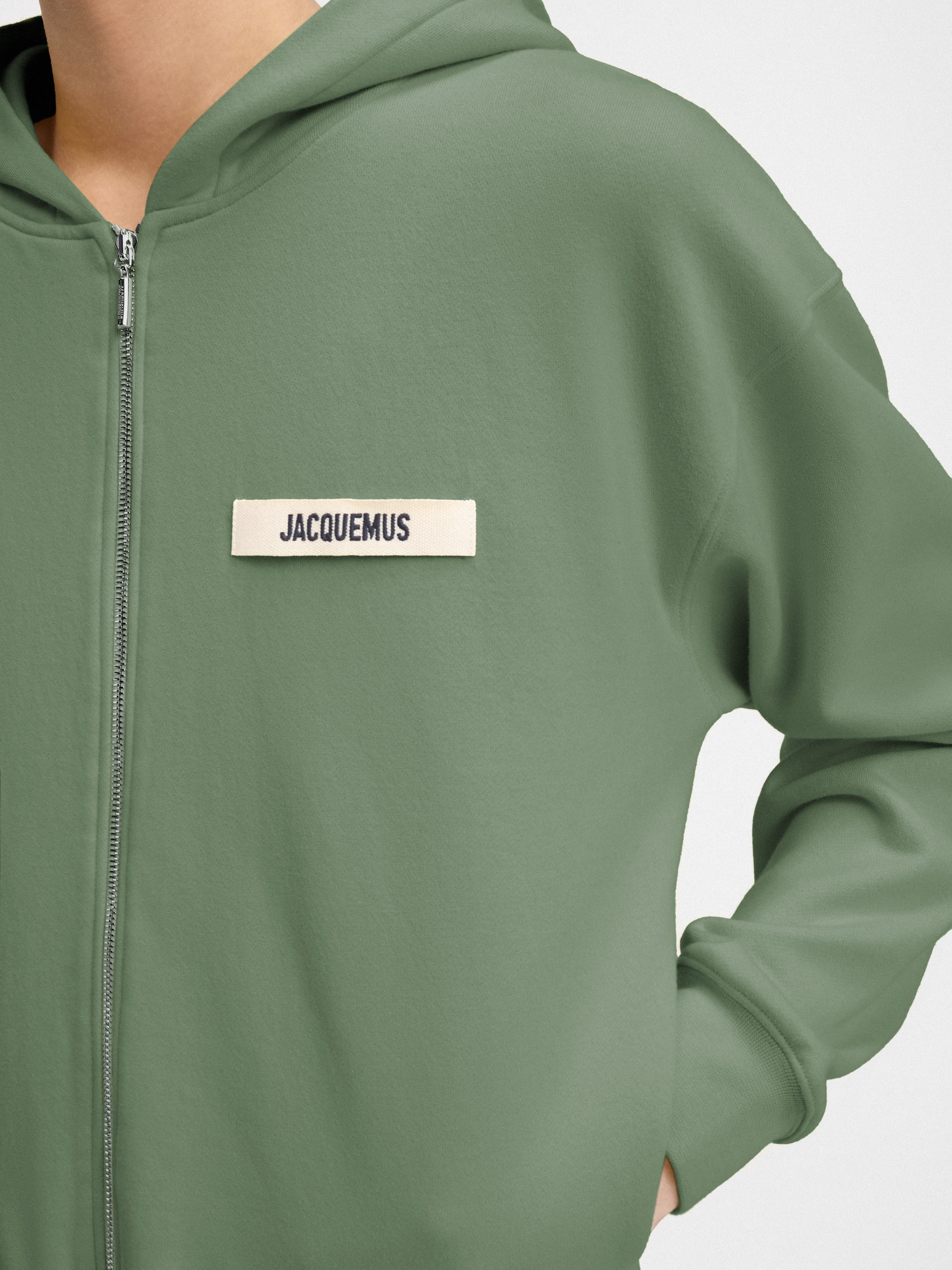 The Gros Grain zipped hoodie - 4