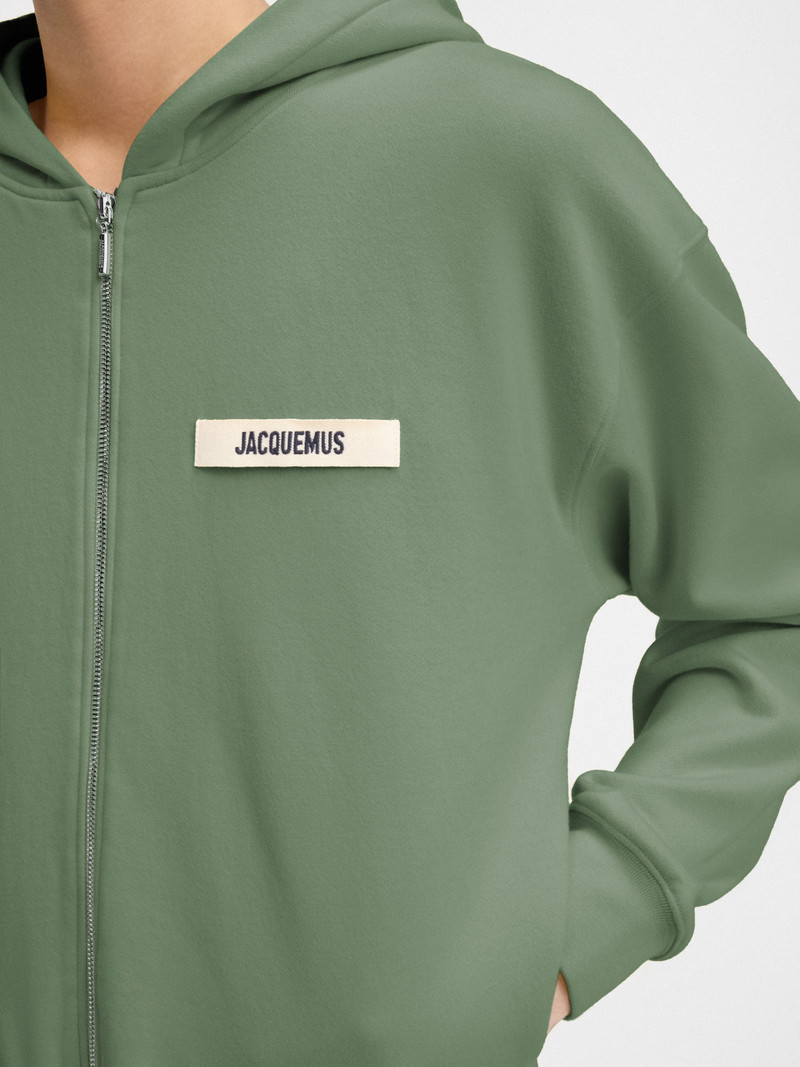 The Gros Grain zipped hoodie 4