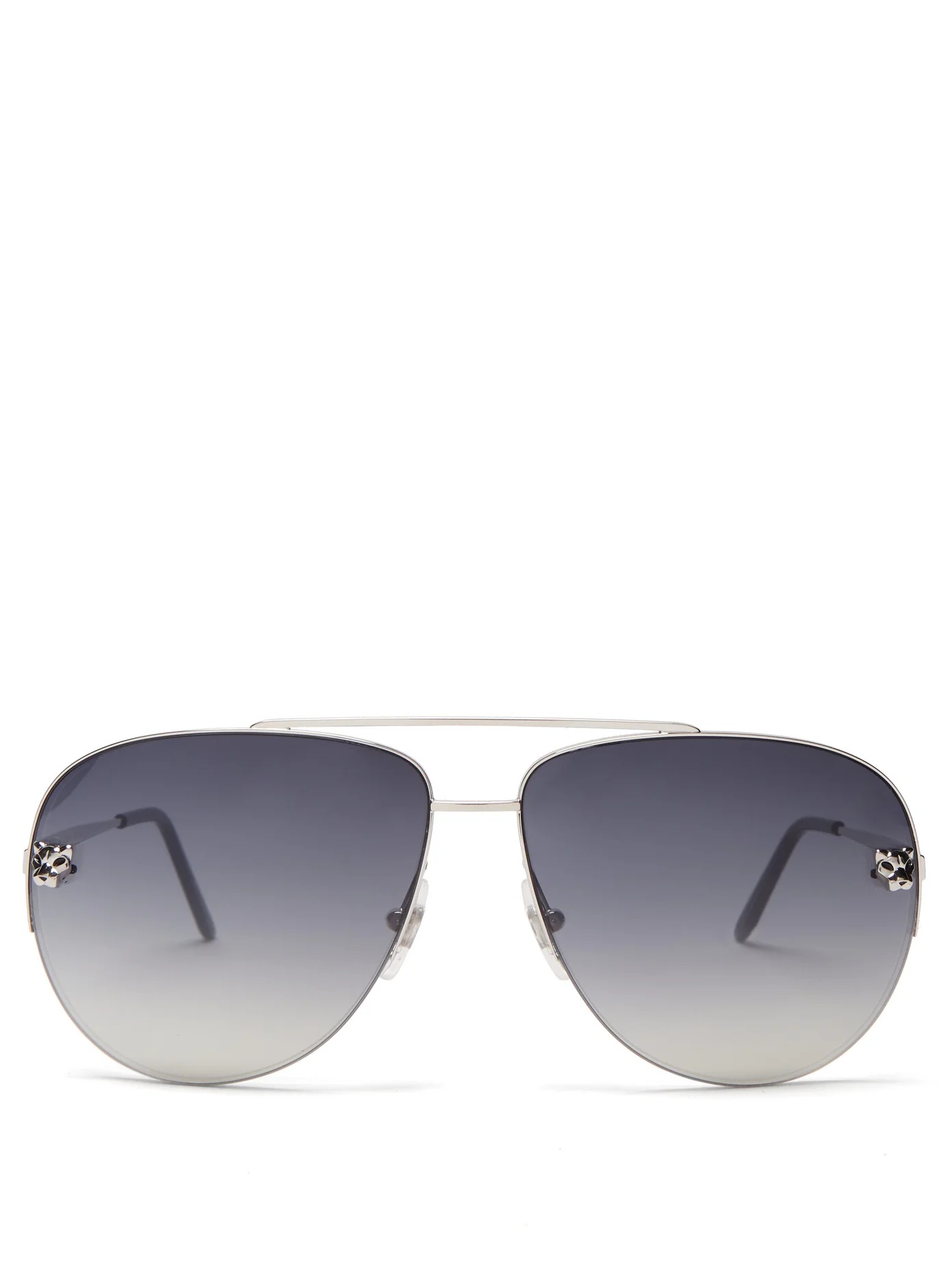 Panthère de Cartier Core aviator metal sunglasses - 1