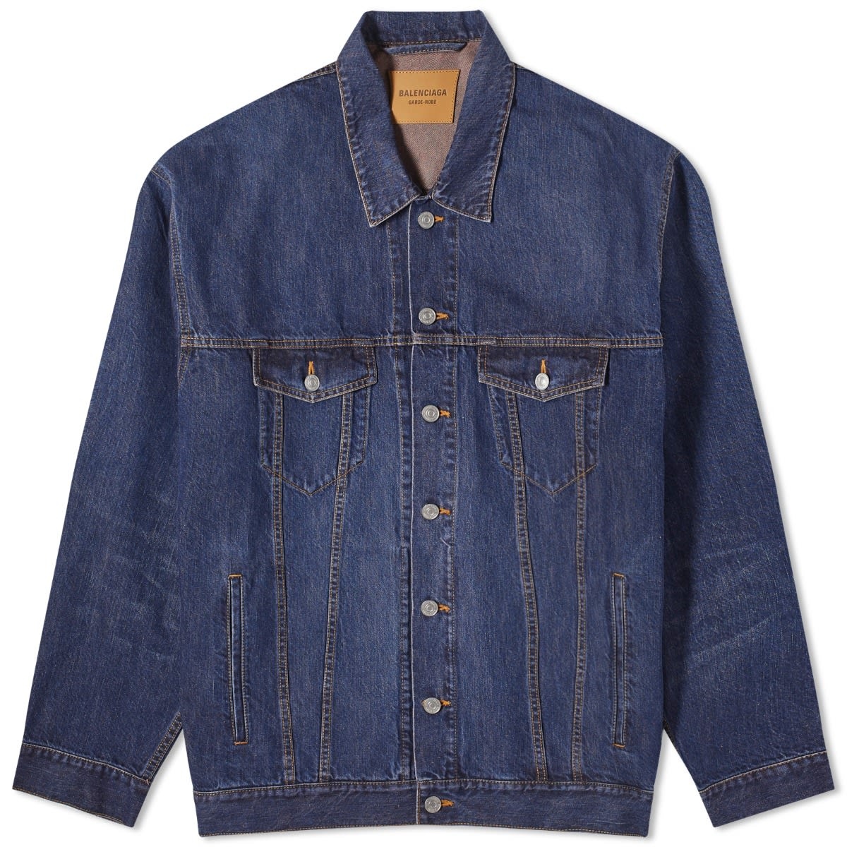 Balenciaga Oversized Japanese Denim Jacket - 1