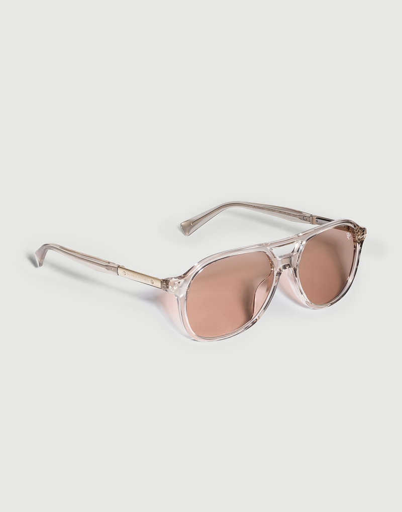 Brunello Cucinelli Acetate aviator sunglasses outlook