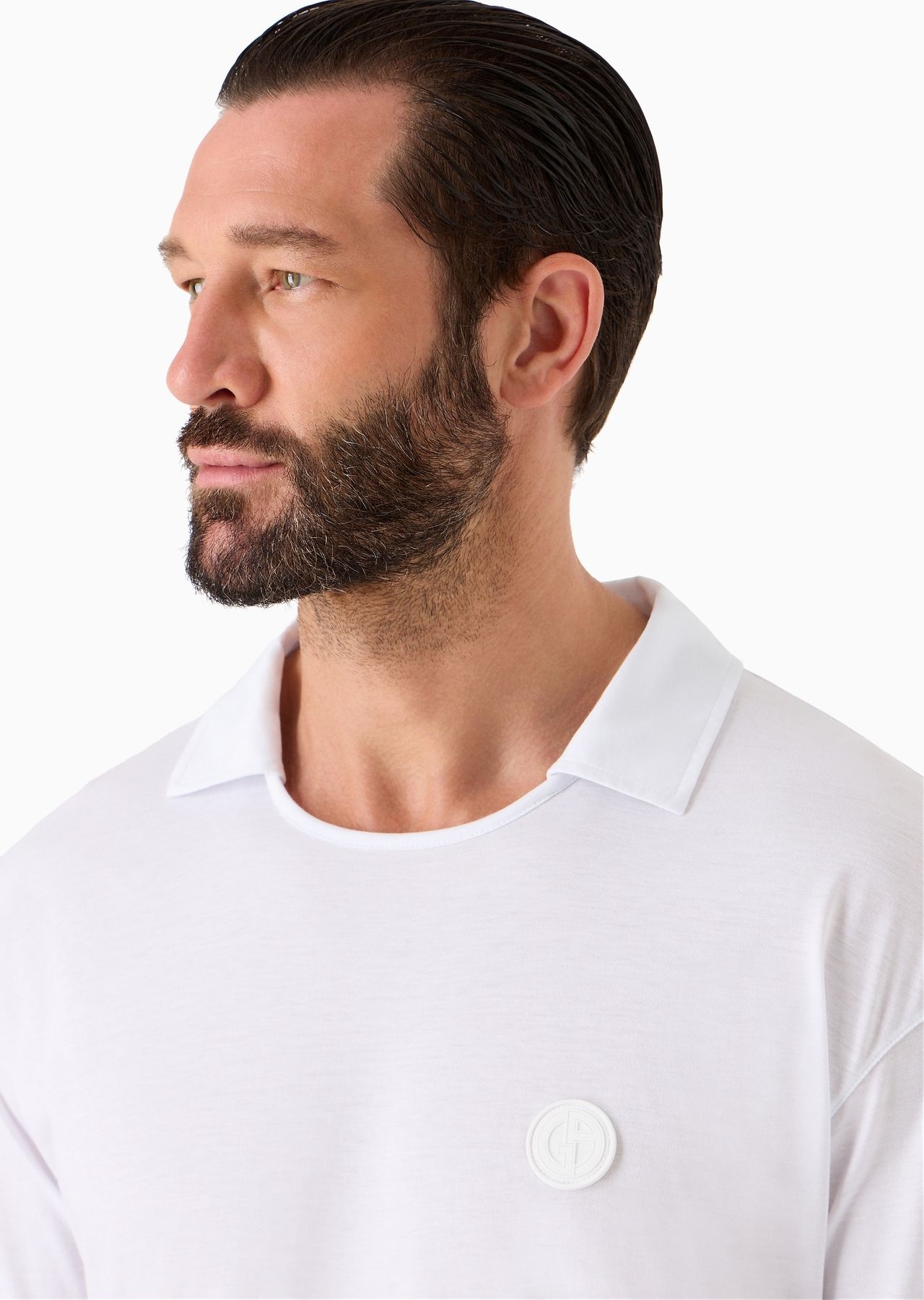 Pima cotton jersey long-sleeved jumper - 5