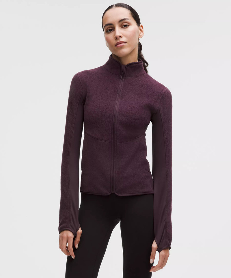 Tumbled Fleece Running Jacket 1