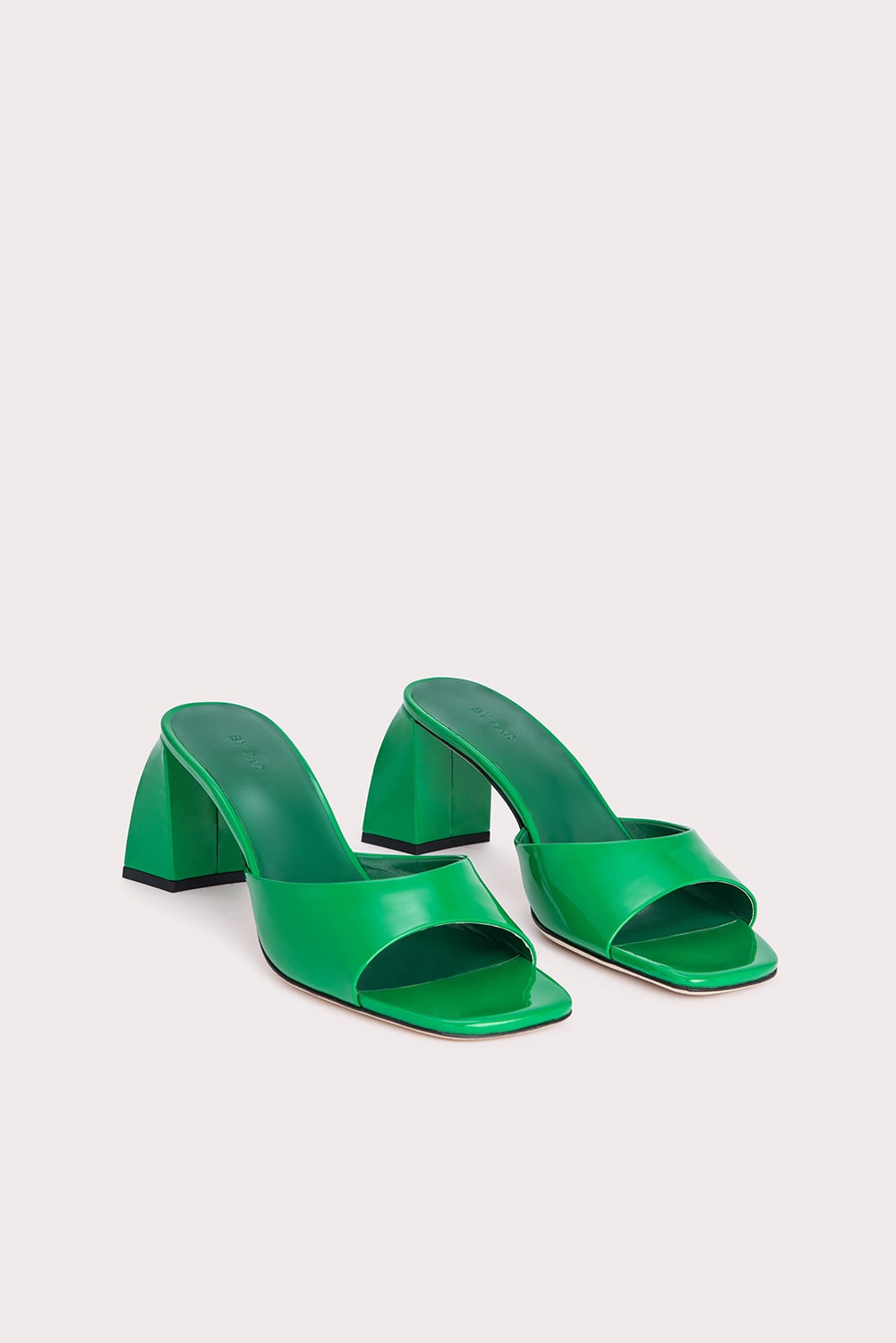 Romy Green Patent Leather - 2