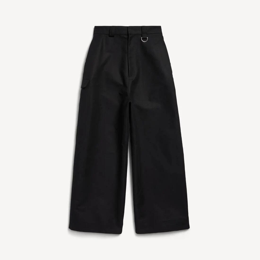 Men's Loose Fit Workwear Pants in Black - 1