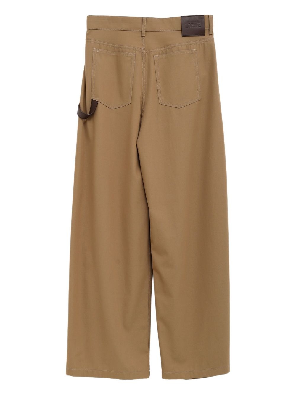 logo-patch trousers - 2