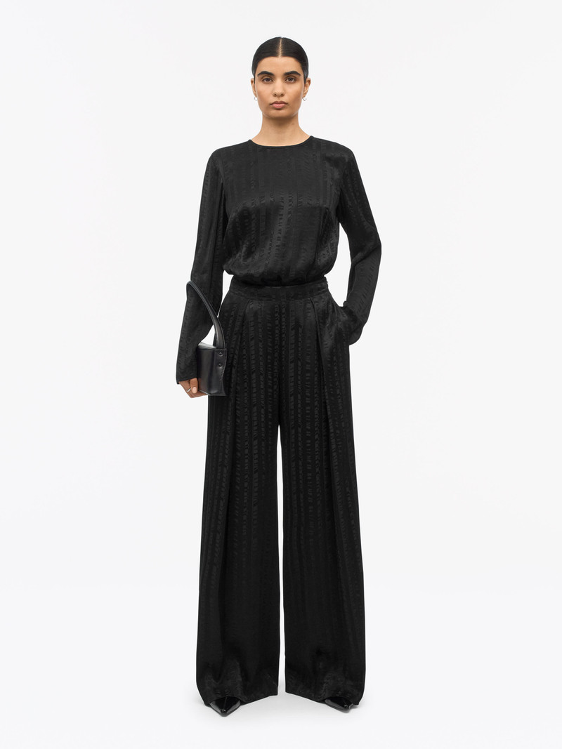 TIGER OF SWEDEN Cora Tiger Stripe Jacquard Trousers outlook