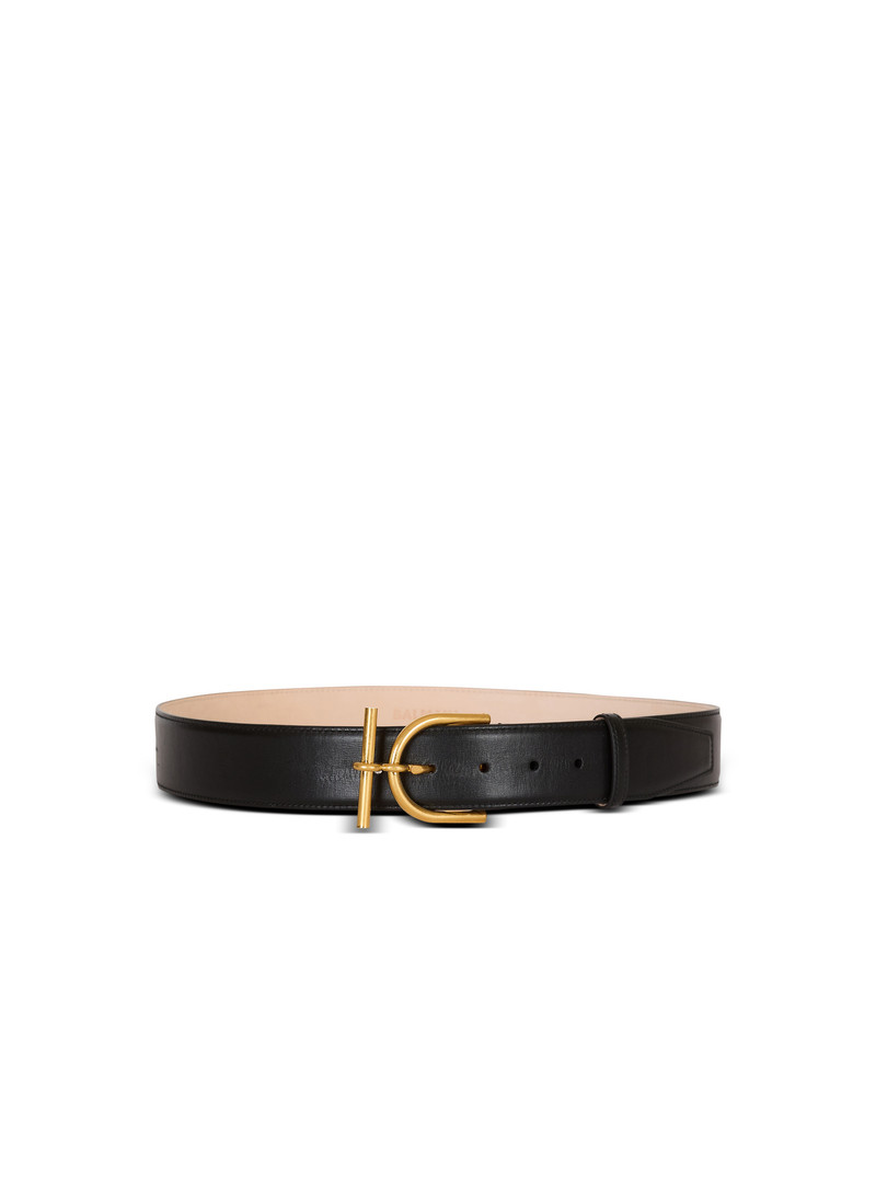 Calfskin T-Bar belt 1