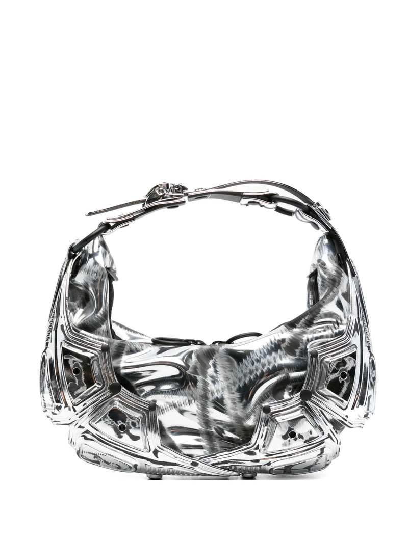 Innerraum Metallic-effect Top-zip Shoulder Bag 1