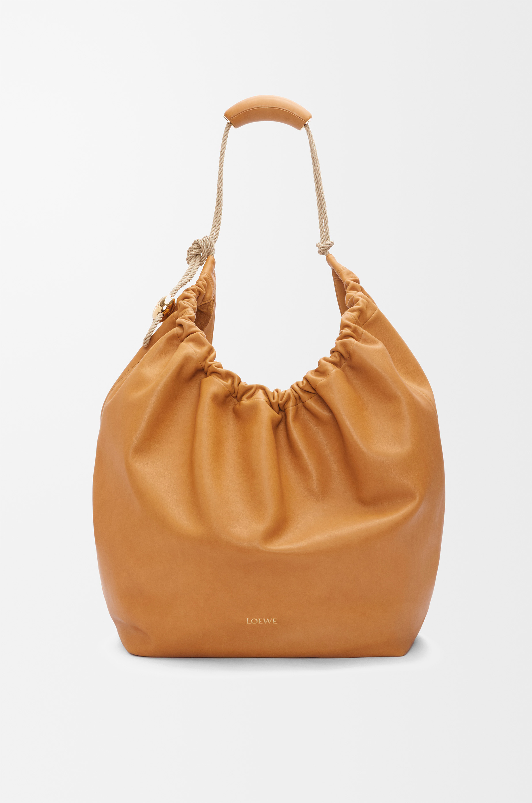 XL Squeeze bag in natural calfskin - 5