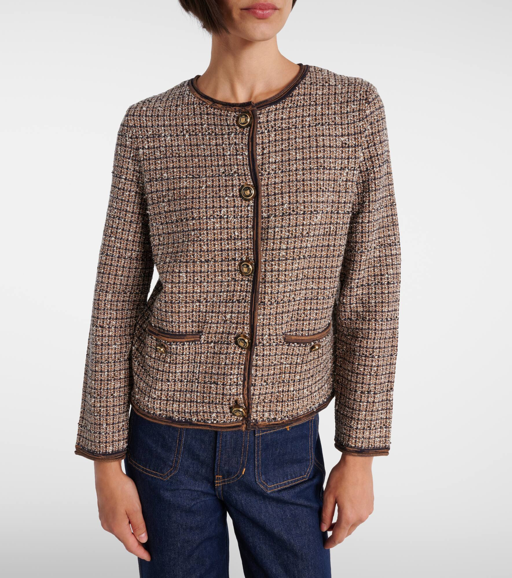 Brisa tweed jacket - 6