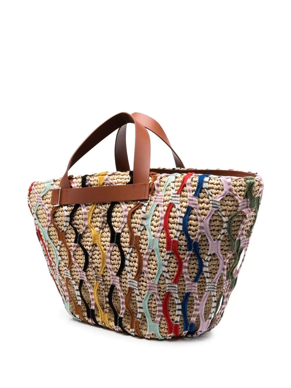 large crochet tote bag - 3