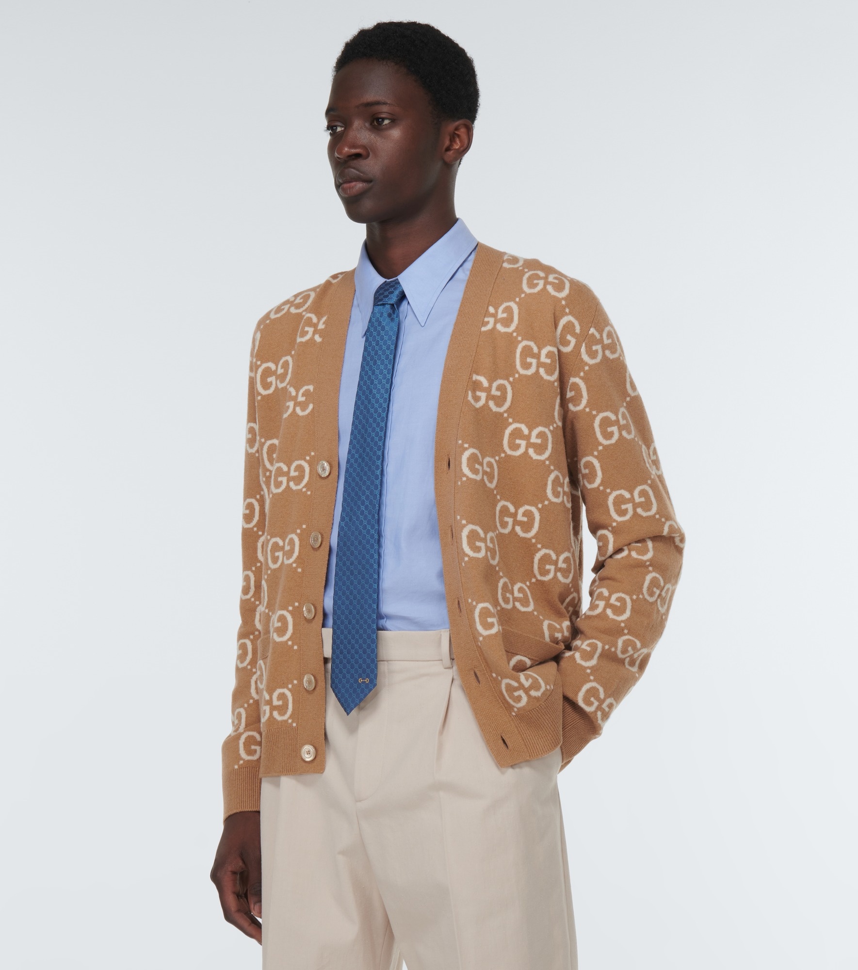 GG silk jacquard tie - 2