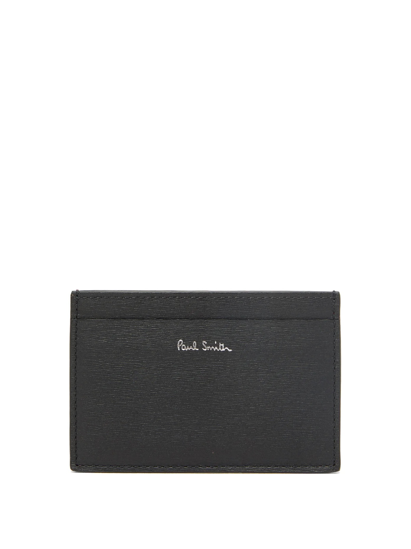 Two-tone leather cardholder - 1