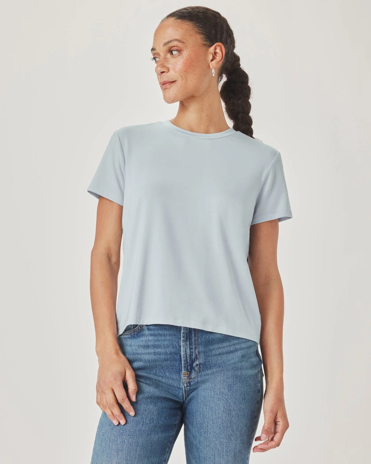 Tyra Crewneck Tee - 1