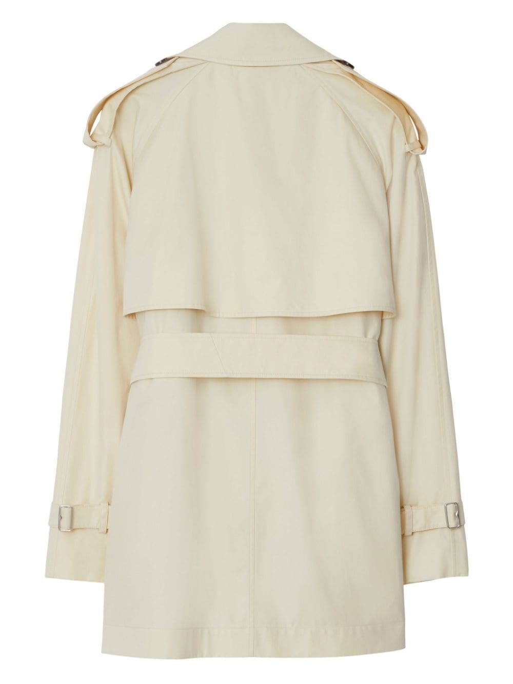 short belted trench coat - 6