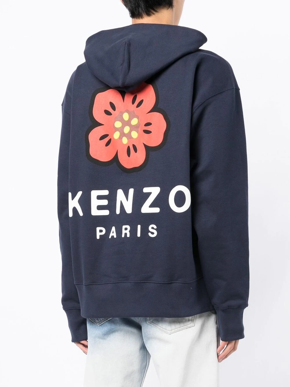 Boke Flower print hoodie - 4