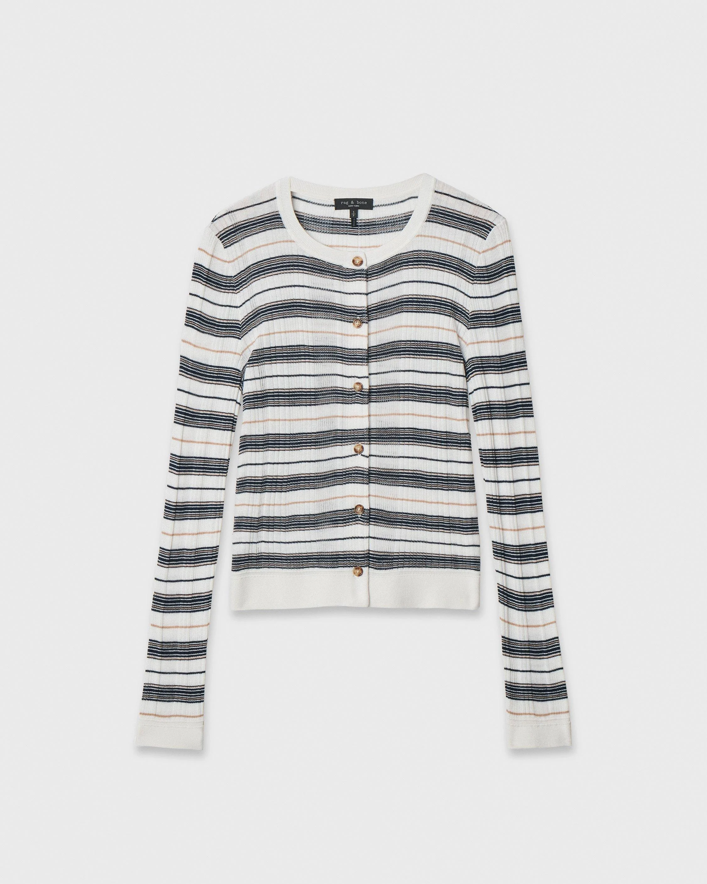 Teresa Striped Cardigan - 1