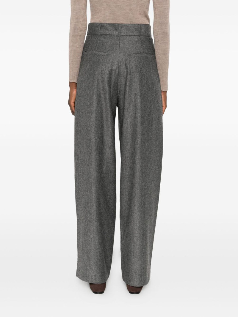 pleated belted trousers 4