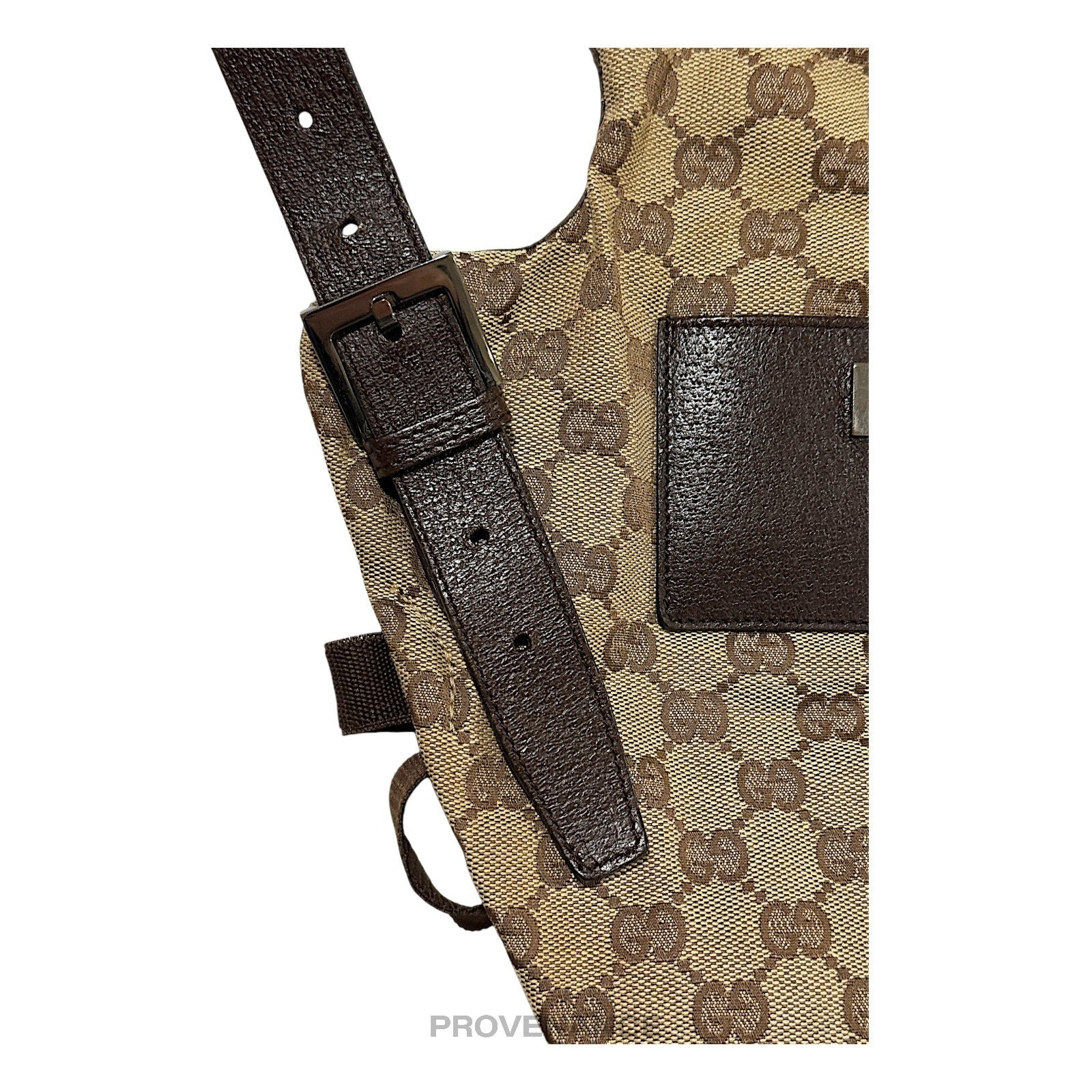 Gucci Baby Carrier - GG Canvas Monogram Brown - 7
