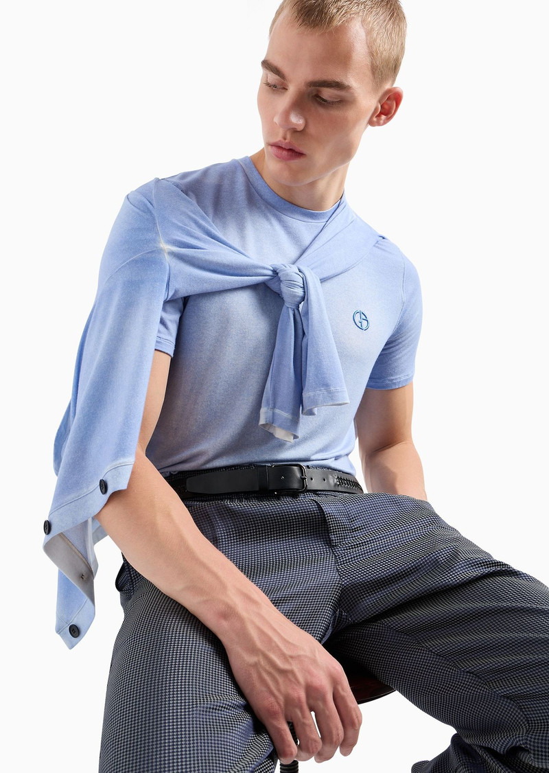 Modal blend jersey crew-neck T-shirt 5