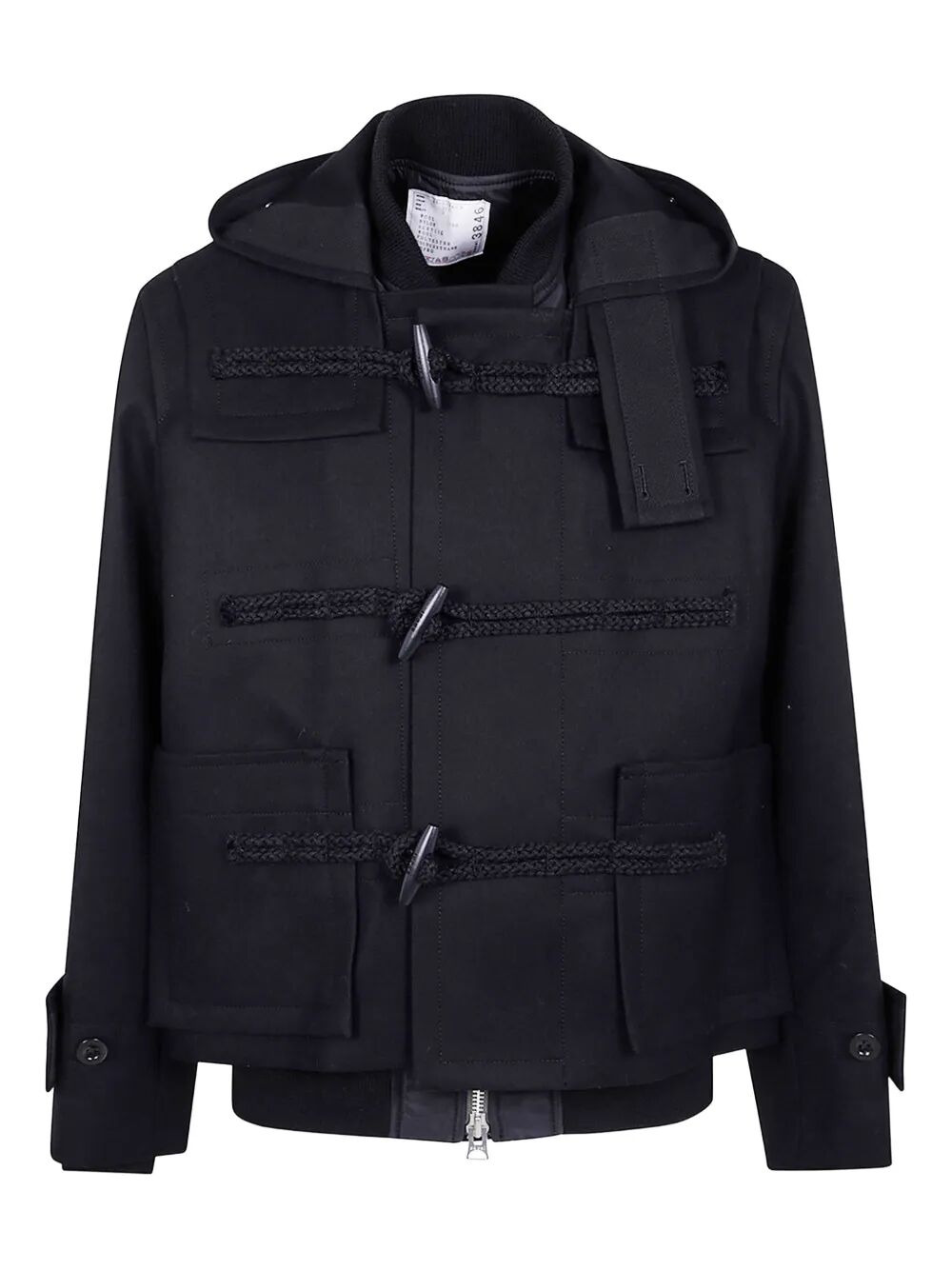 Sacai Men Wool Melton Blouson - 4