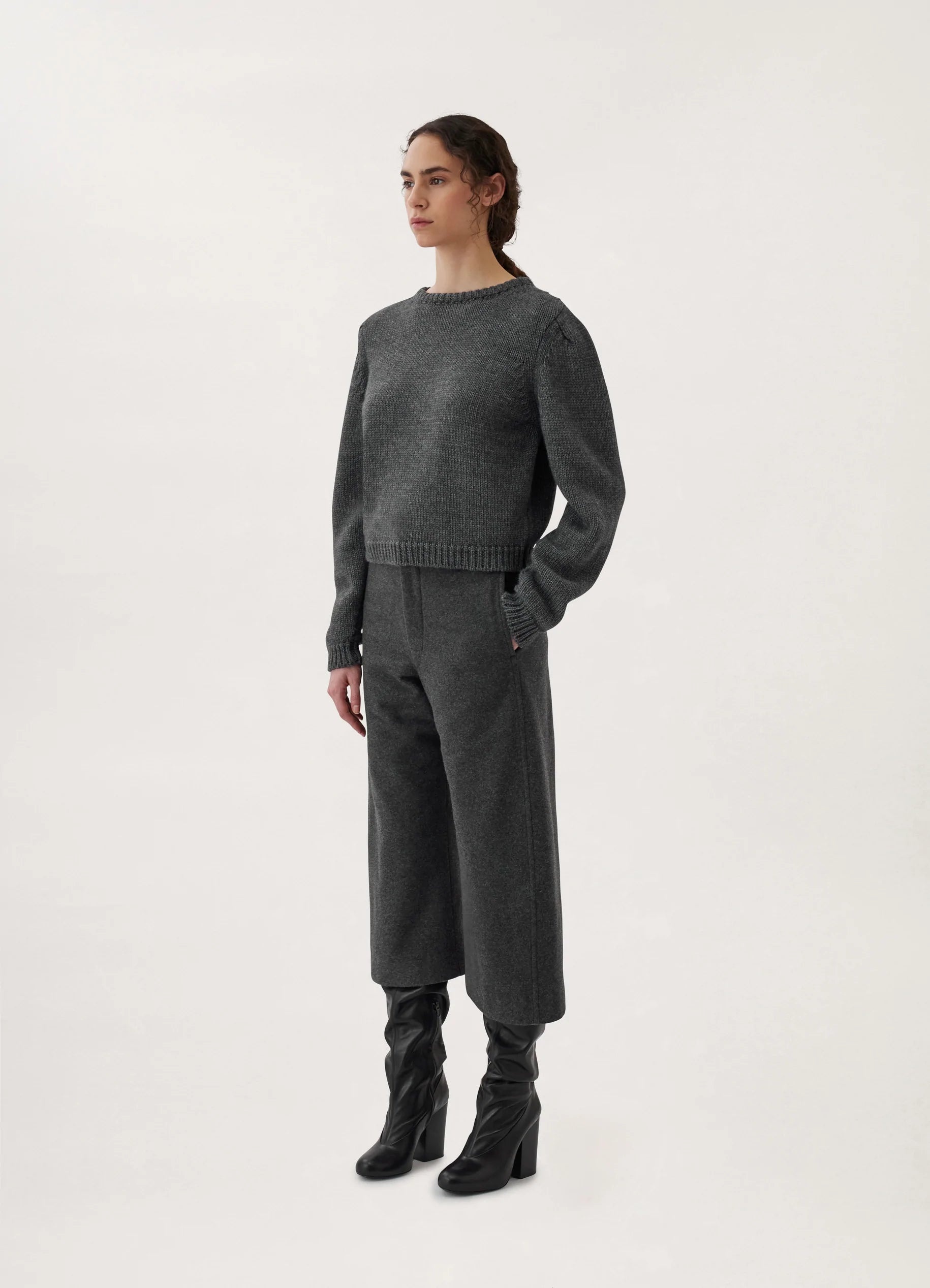 LONG SLEEVE SWEATER
ALPACA BLEND - 4
