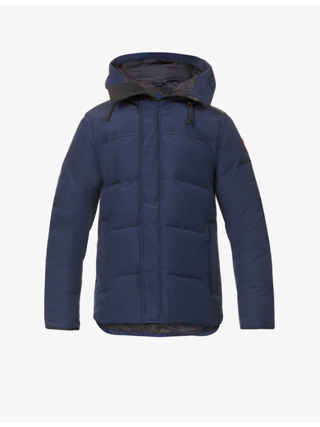 Macmillan funnel-neck twill-down parka jacket - 1