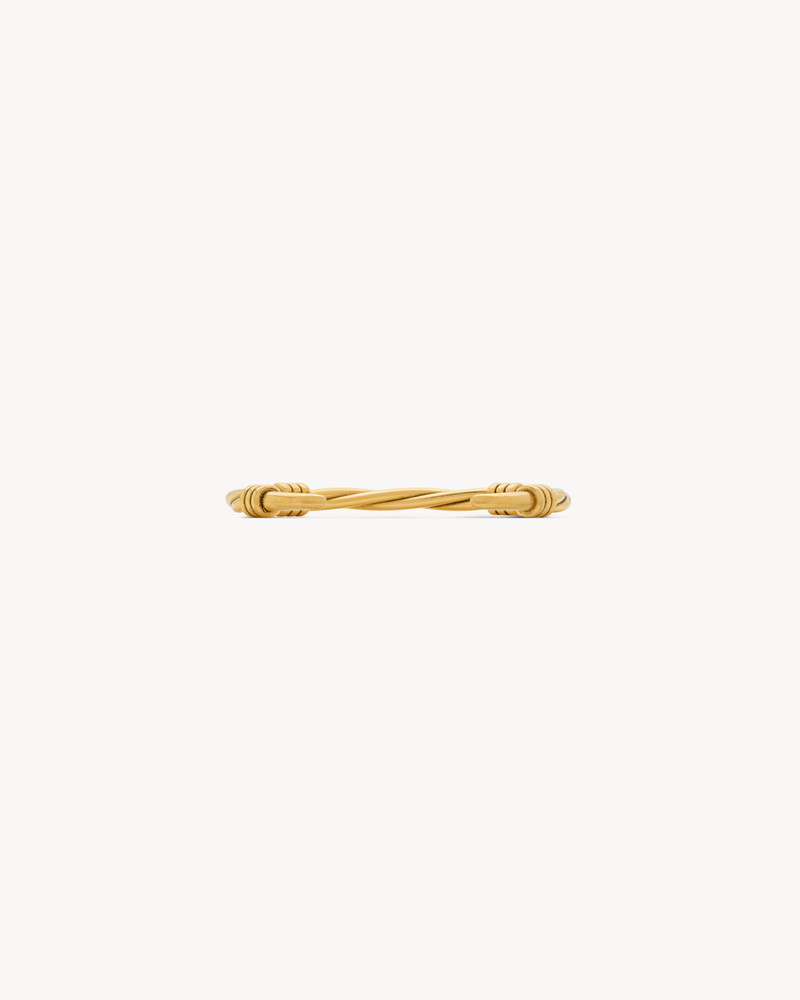 TWIST CUFF IN METAL 4