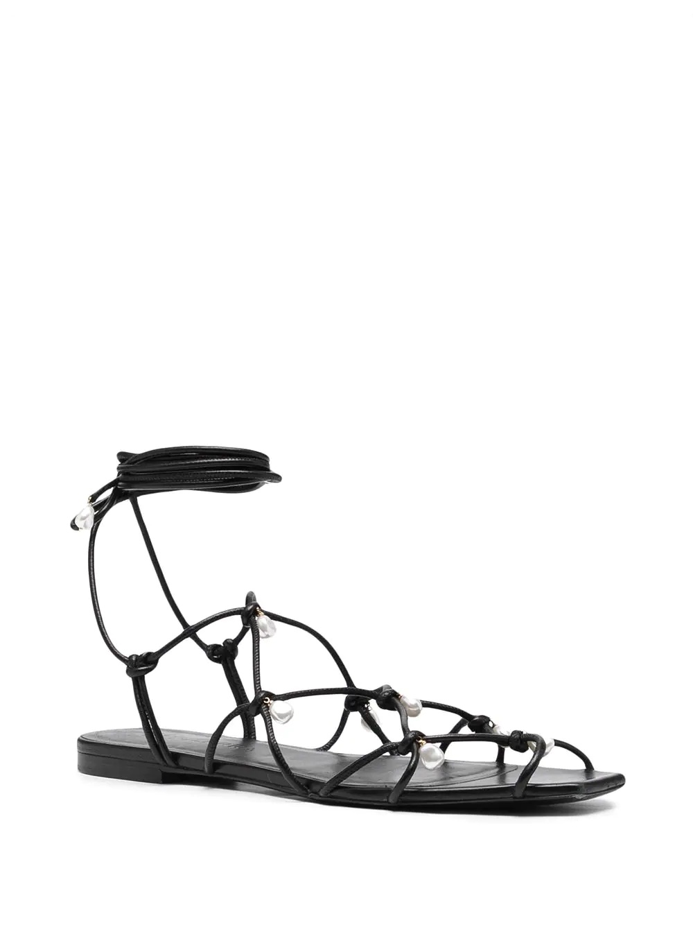 Pearl wraparound sandals - 2