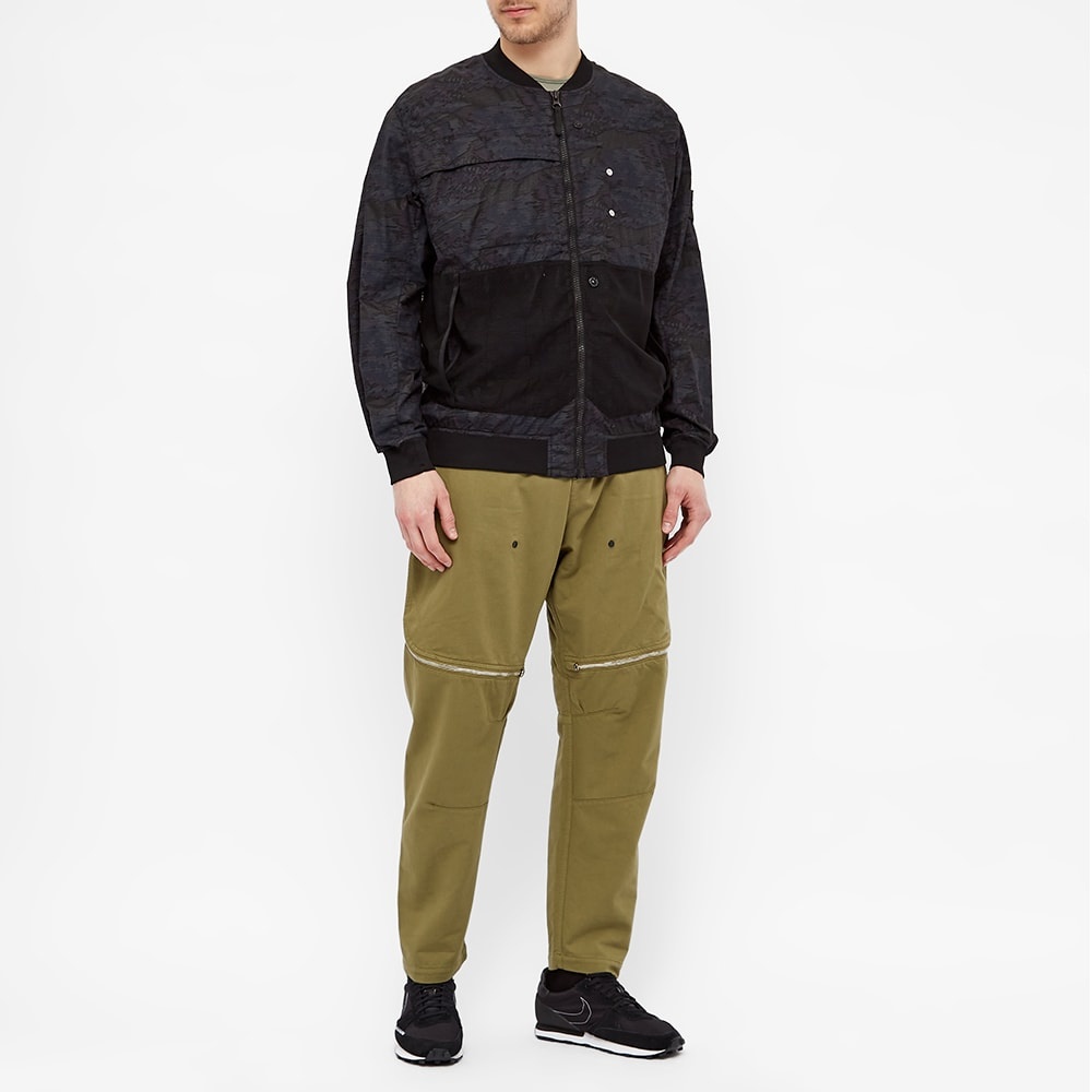 Stone Island Shadow Project Dpm Rip Stop Bomber Jacket - 8