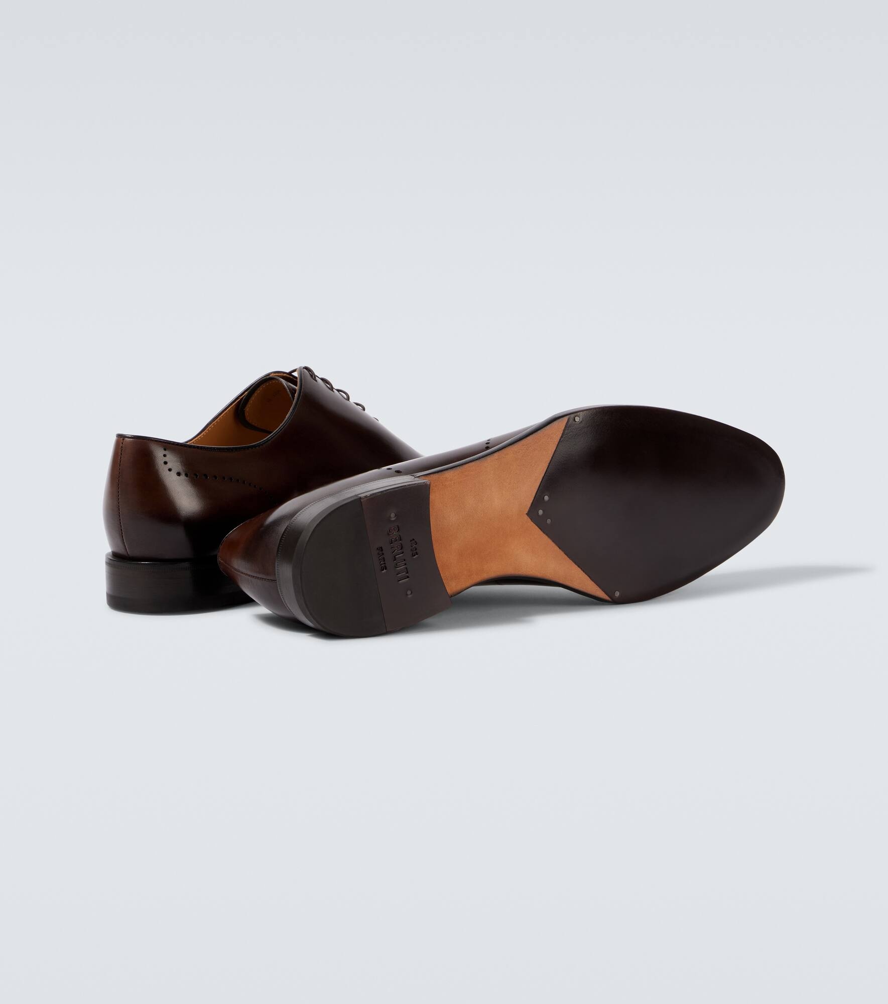 Ajouré Equilibre Venezia leather Oxford shoes - 7