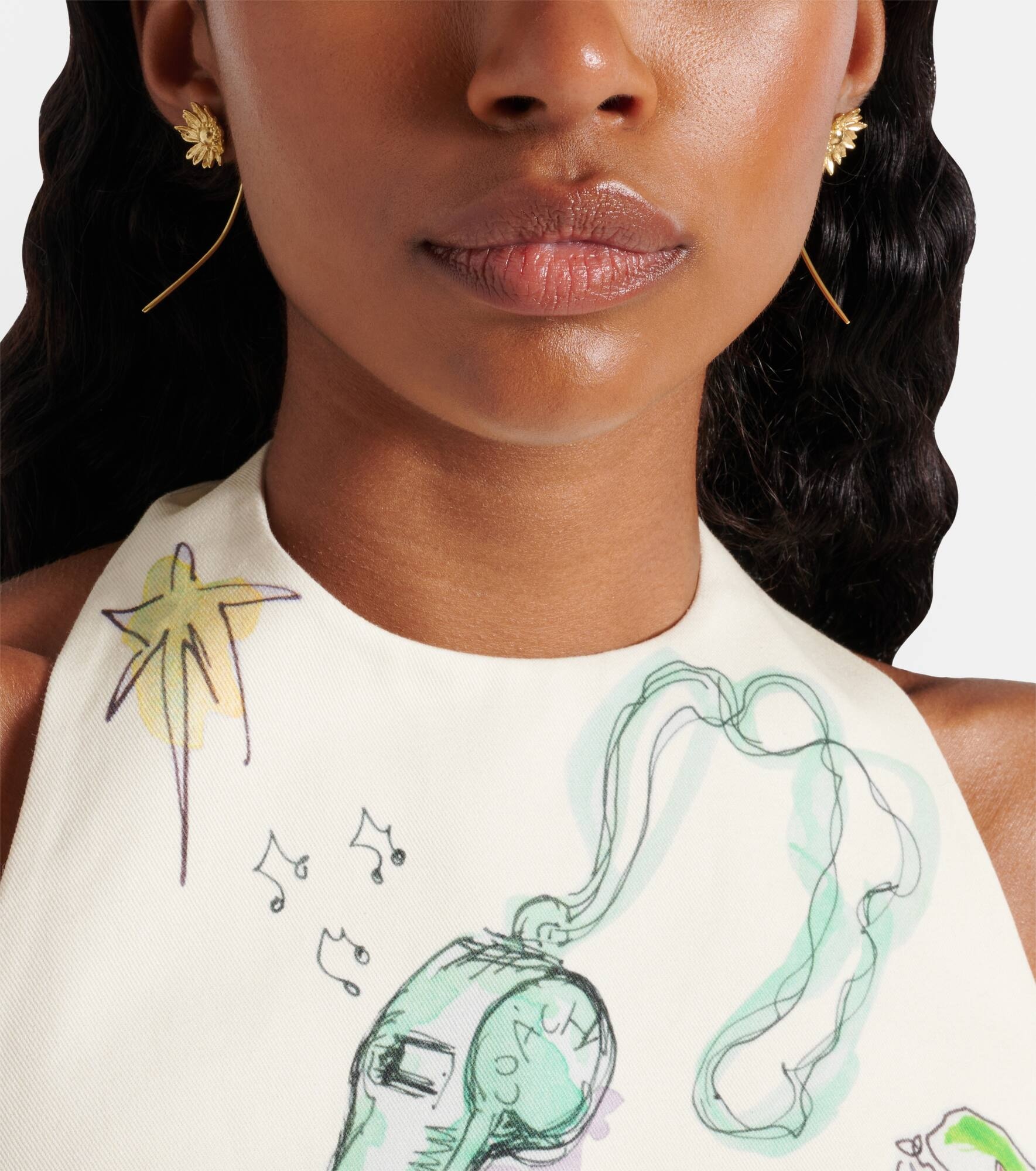 Team Spirit Daisy earrings - 3