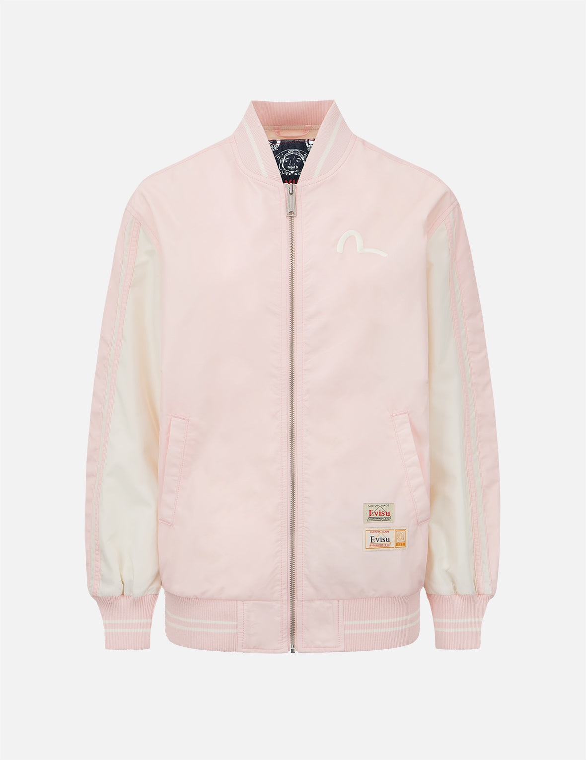 Deconstructed Godhead Embroidery Bomber Jacket - 8