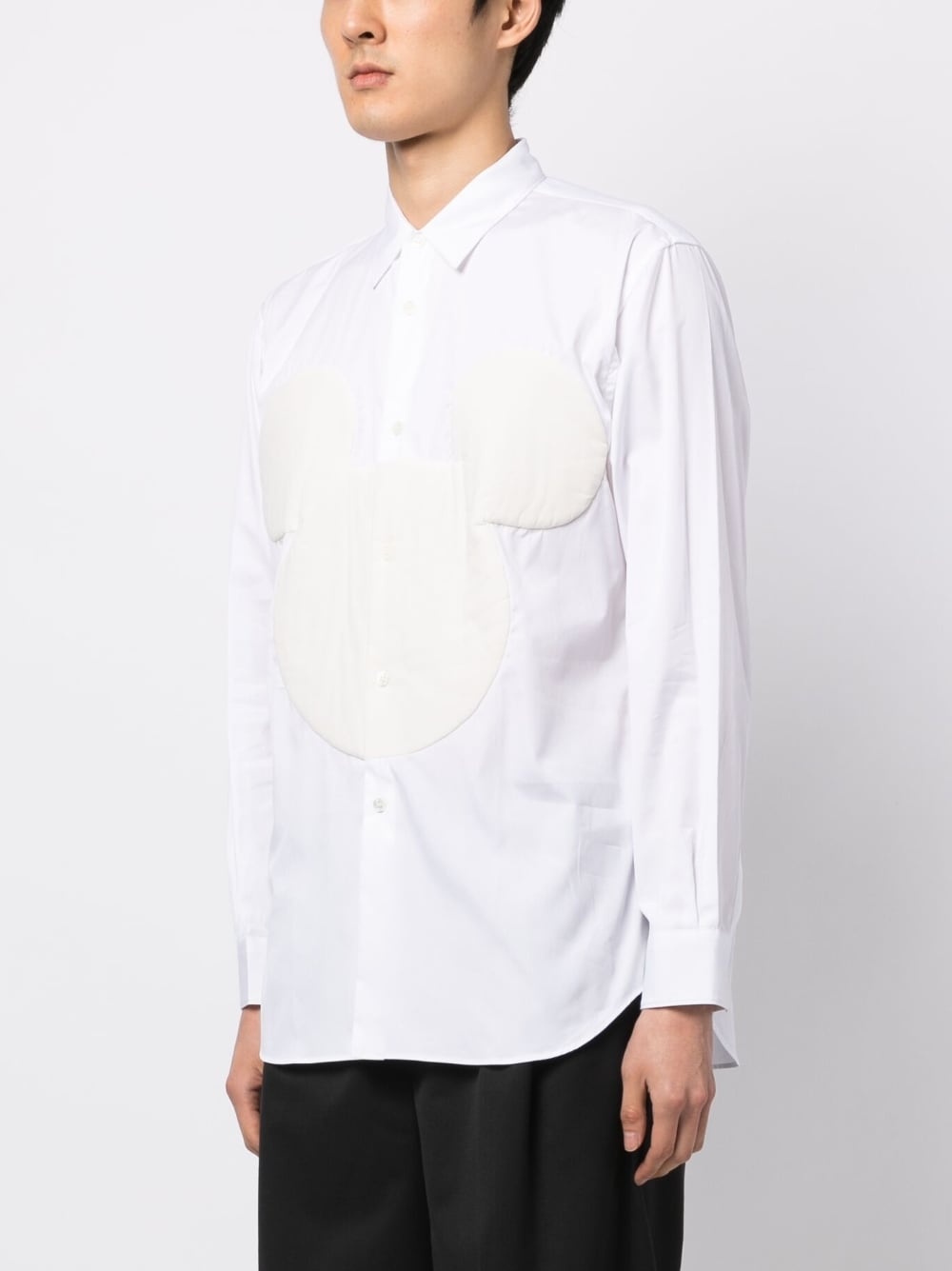 graphic-print cotton shirt - 3