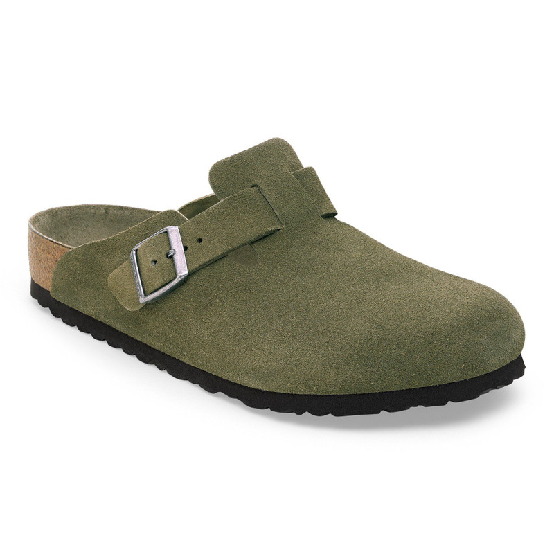 BIRKENSTOCK 보스턴 Thyme 톤 스웨드 outlook