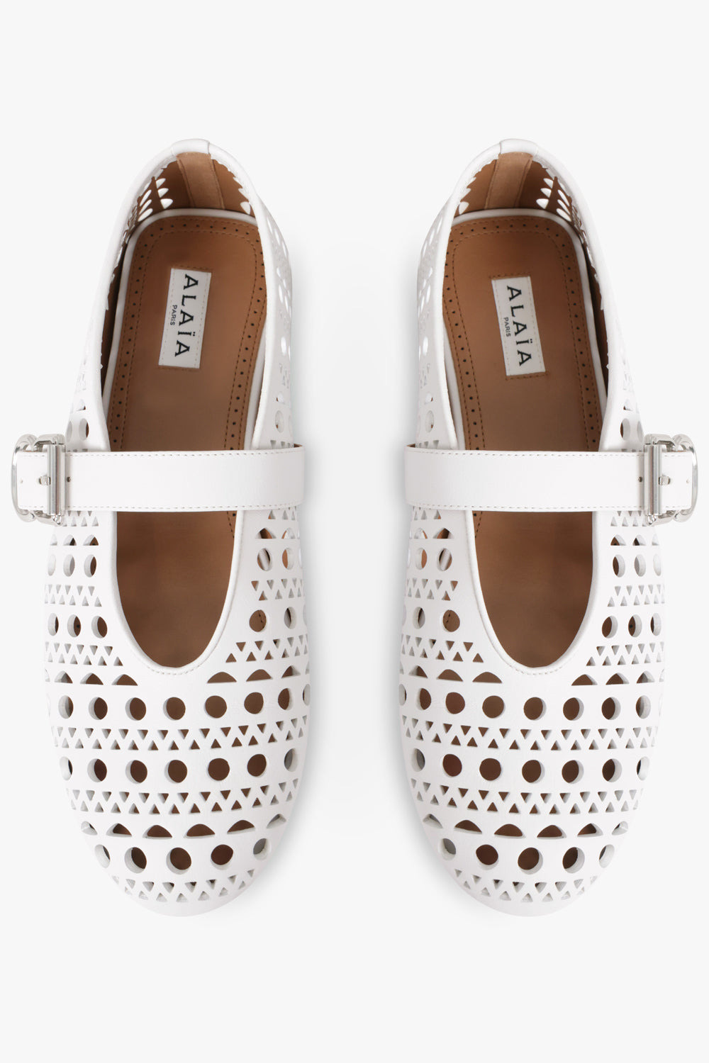 BALLERINAS VIENNE LAMBSKIN | BLANC CASSE - 3