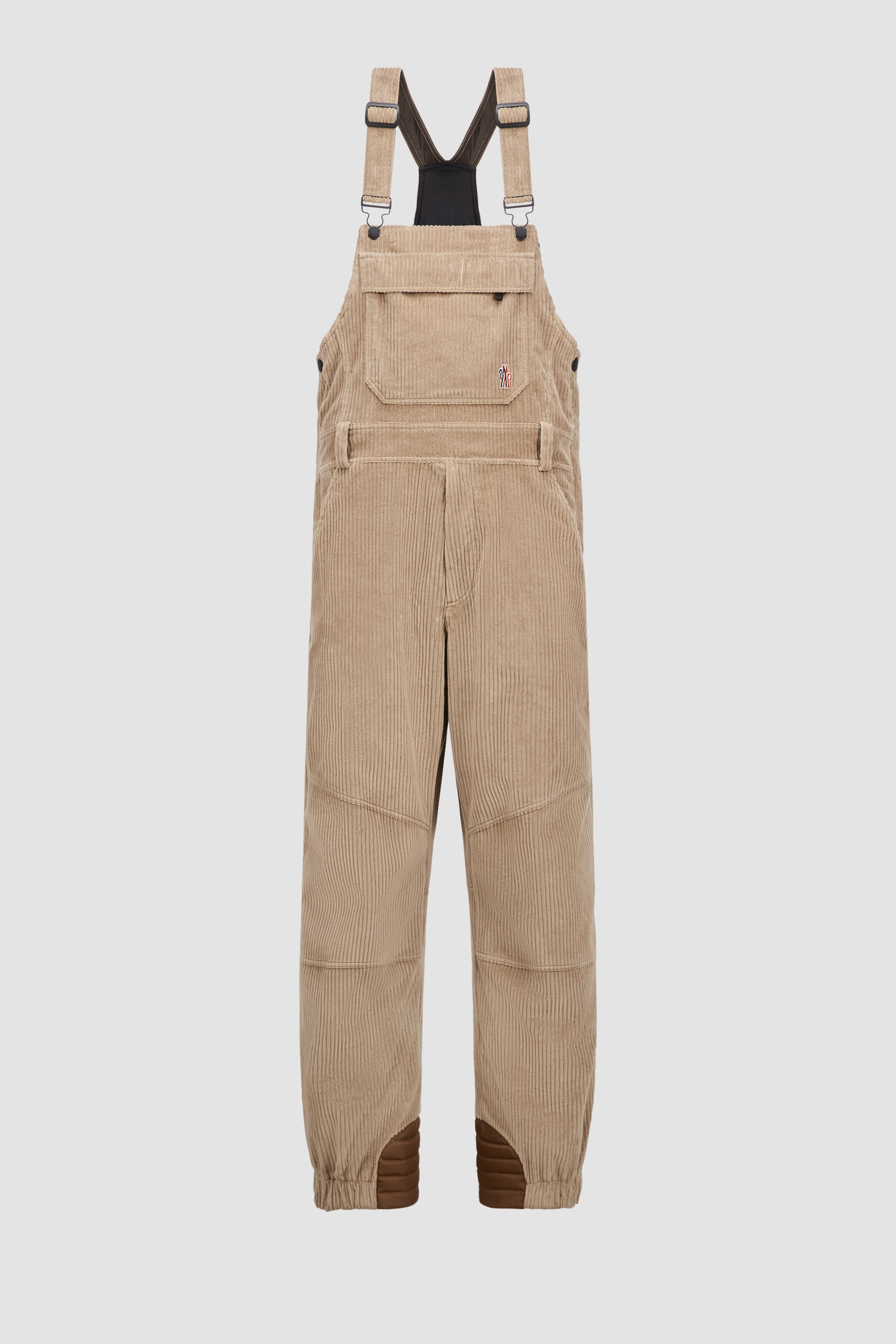 Padded Technical Corduroy Ski Bib - 1