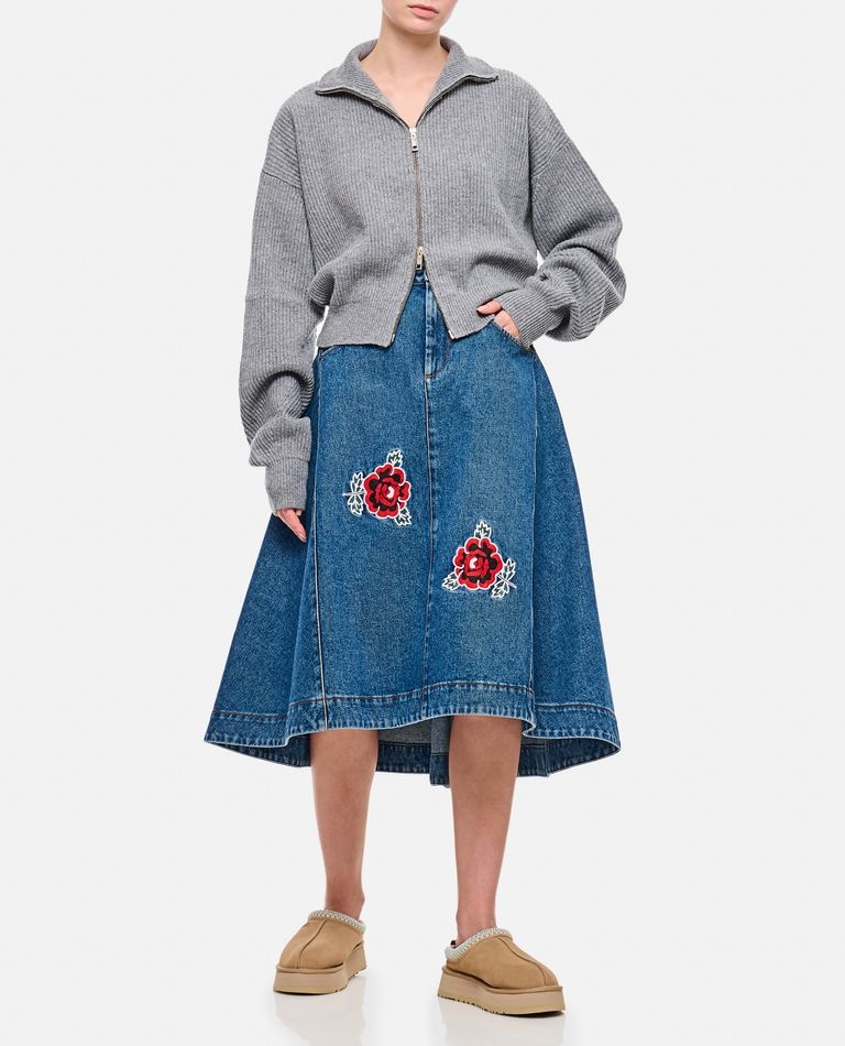 ABI DENIM MIID SKIRT - 2