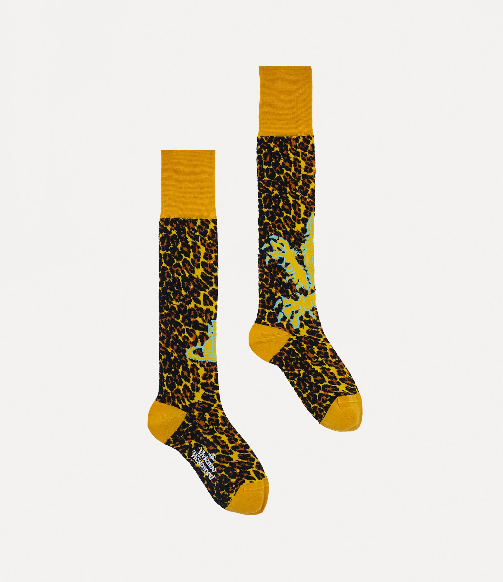 LEOPARD HIGH SOCK - 2