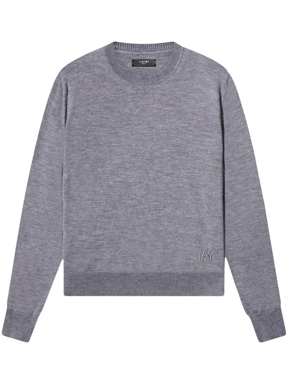MA logo-embroidered sweatshirt - 1