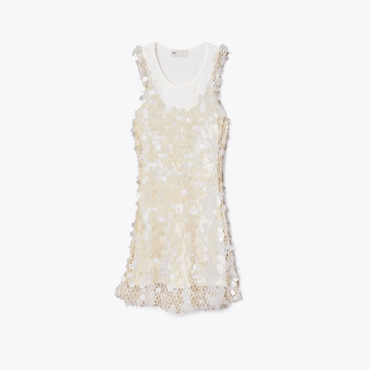 Sequin Mesh Dress - 1