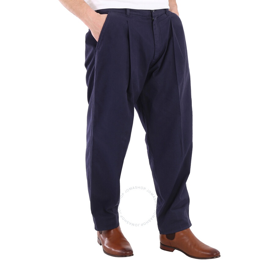 Moncler Men's Sportivo Navy Relaxed Chino Pants - 4