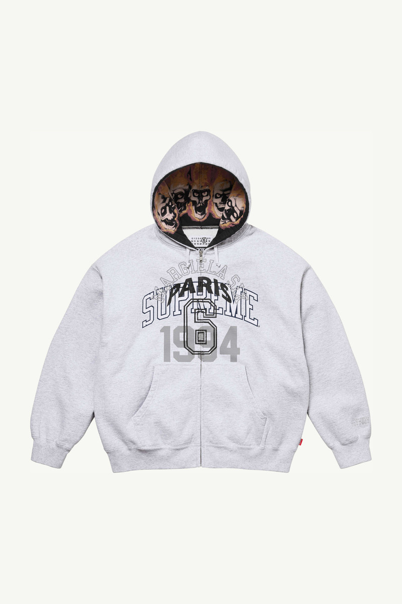 Supreme®/ MM6 Zip Up Hooded Sweatshirt - 1
