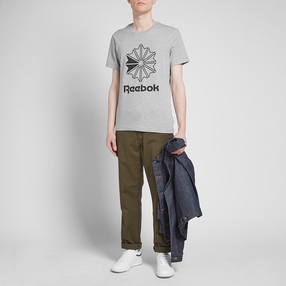 Reebok Big Starcrest Logo Tee - 5