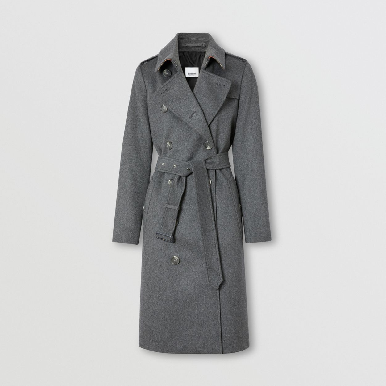 Cashmere Trench Coat - 1