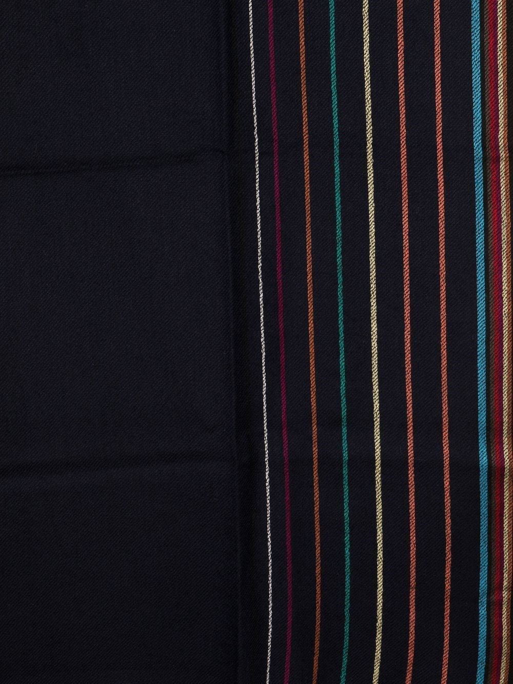 Signature Stripe wool scarf - 2