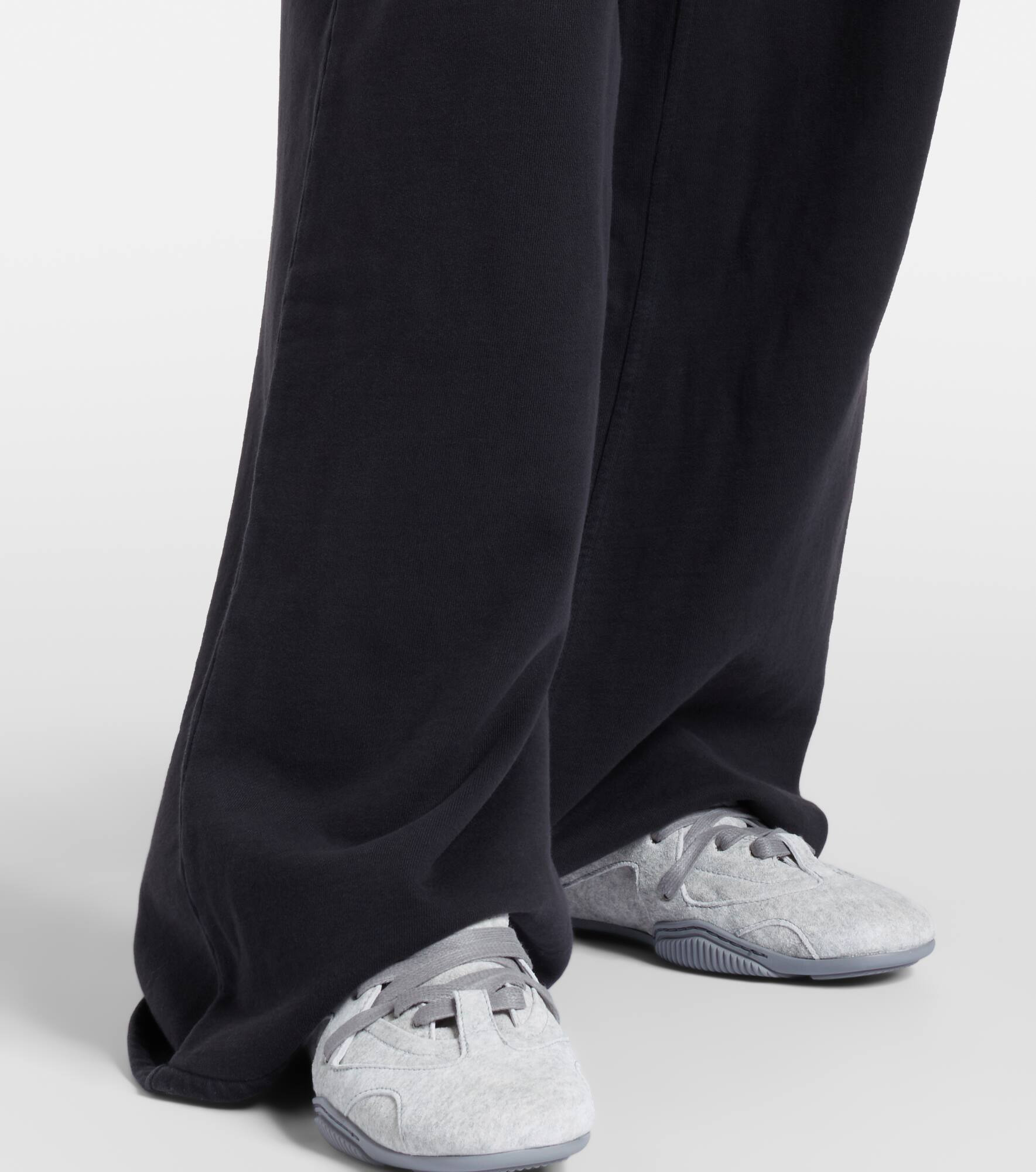 Cotton wide-leg pants - 5