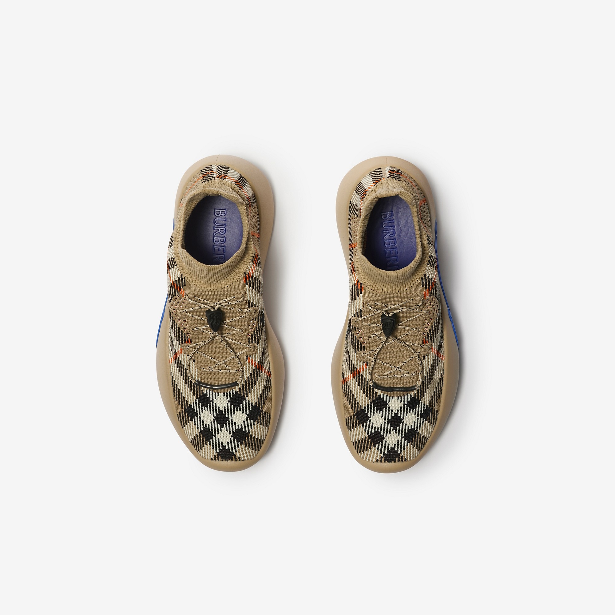 Check Knit Neptune Sneakers - 5