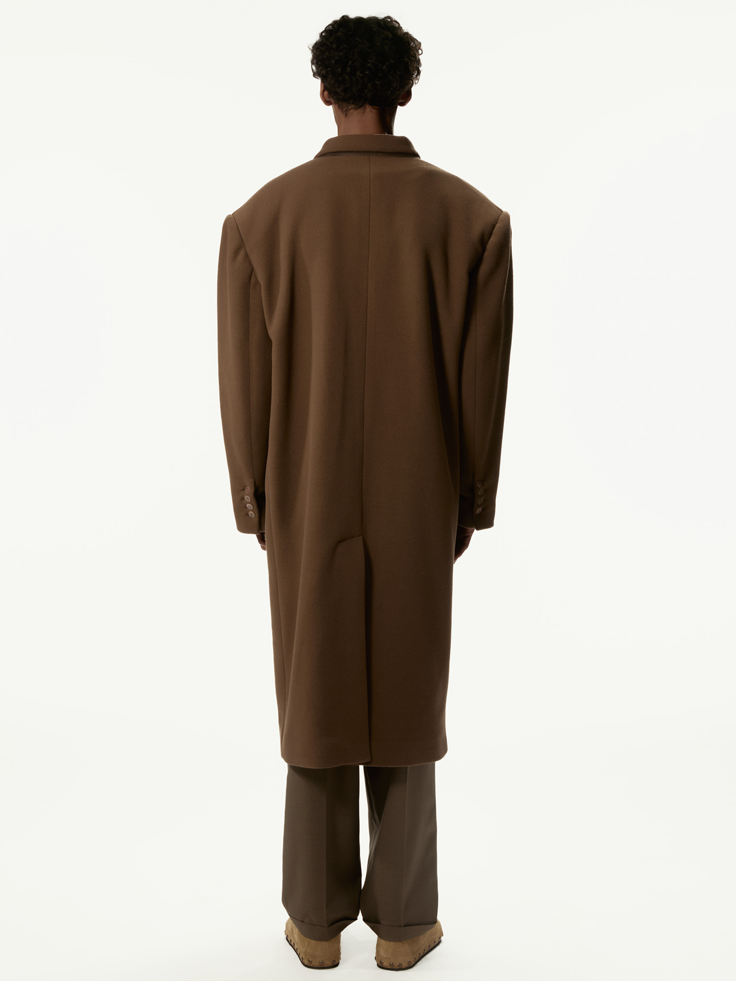 Polleggio Coat Brown - 4